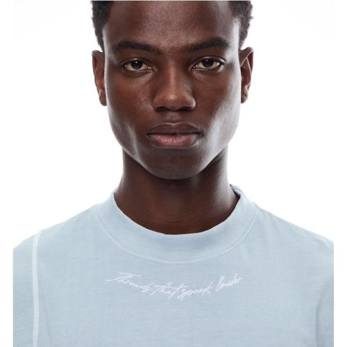 YUXUS VERDANT THREADS TEE AZUL CLARO