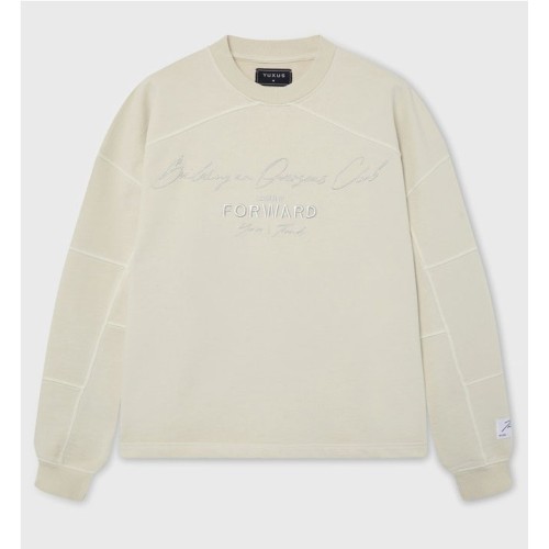 YUXUS BALTIC THREADS CREWNECK BEIGE