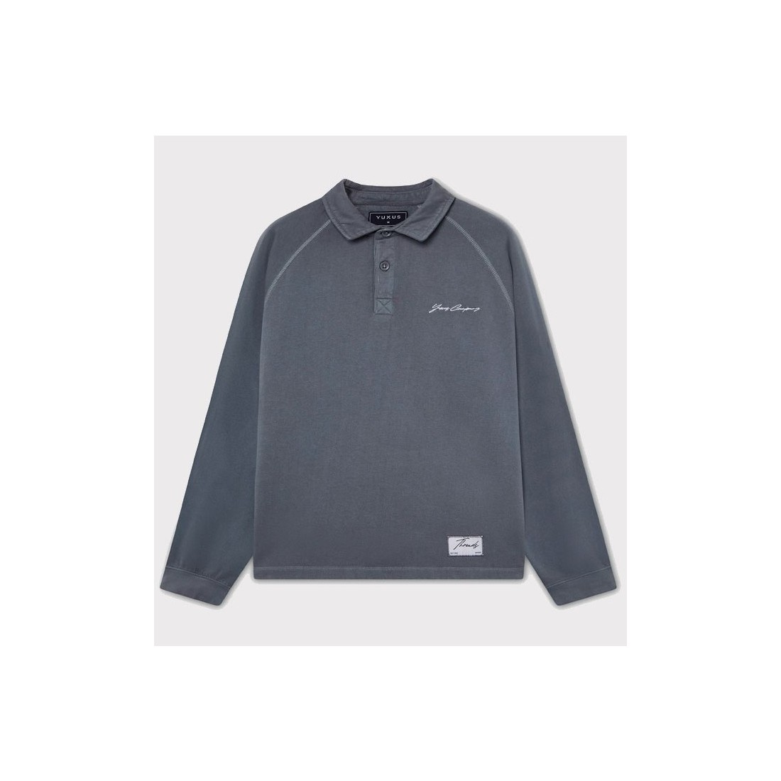 YUXUS THREADS PECAN POLO GRIS