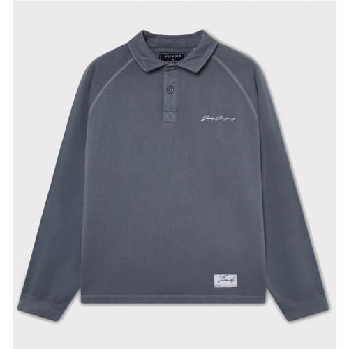 YUXUS THREADS PECAN POLO GRIS
