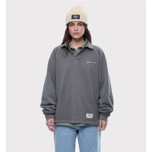 YUXUS THREADS PECAN POLO GRIS