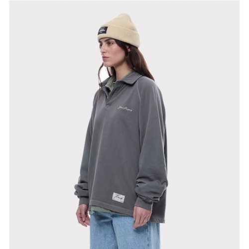 YUXUS THREADS PECAN POLO GRIS