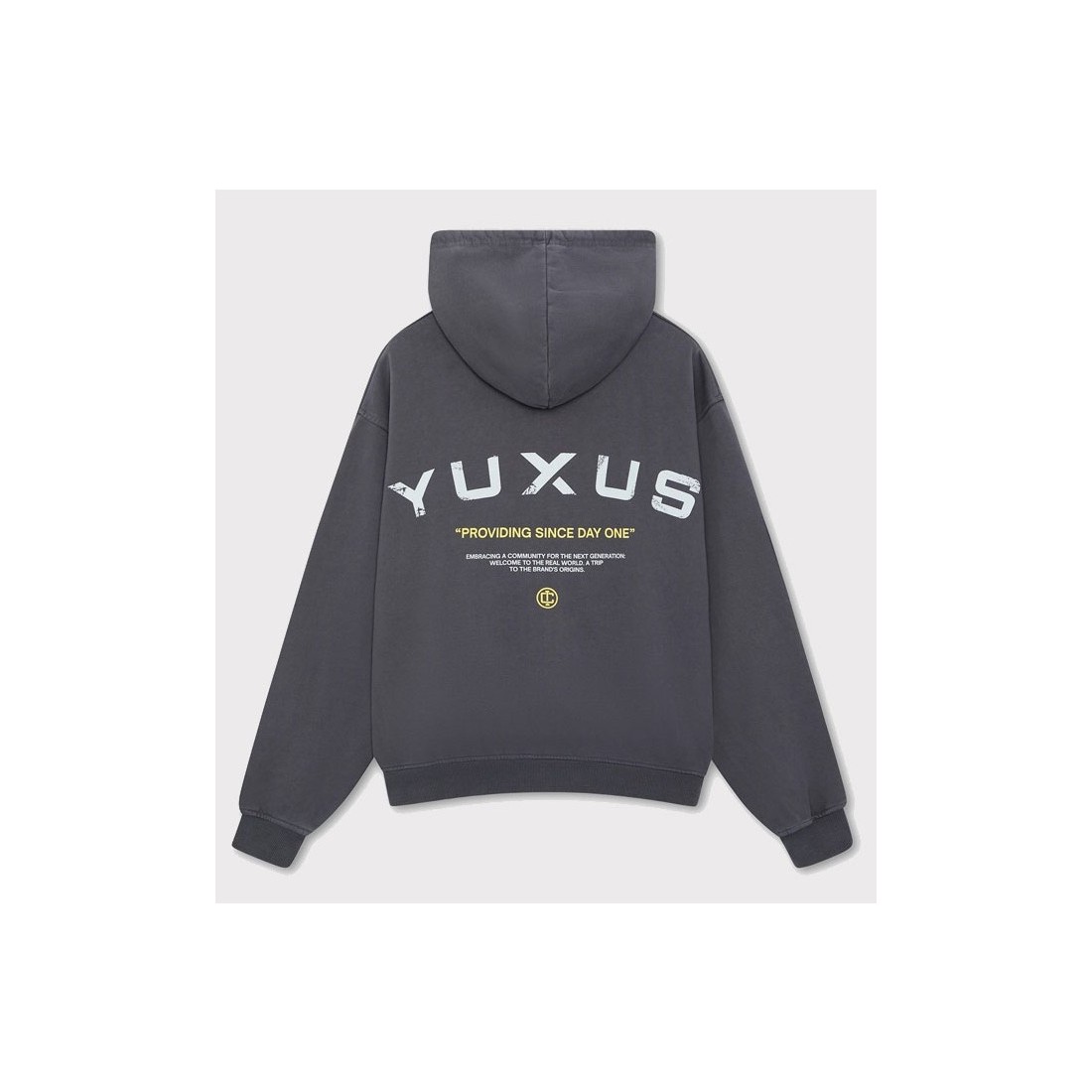 YUXUS ONYX ICONS HOODIE GRIS