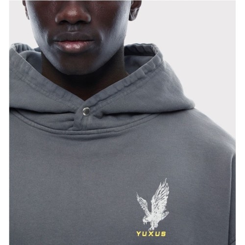 YUXUS ONYX ICONS HOODIE GRIS