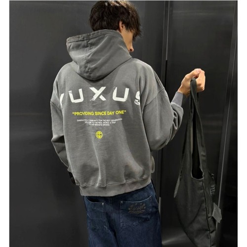 YUXUS ONYX ICONS HOODIE GRIS