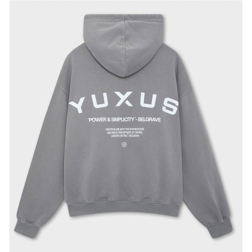 YUXUS NIGHTSHADE BELGRAVE HOOD GRIS