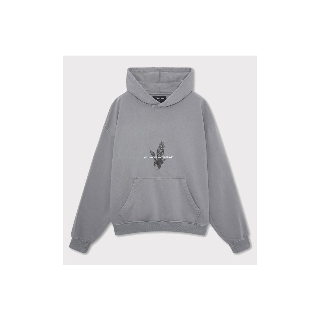 YUXUS NIGHTSHADE BELGRAVE HOOD GRIS