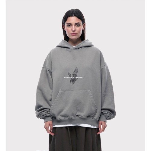 YUXUS NIGHTSHADE BELGRAVE HOOD GRIS