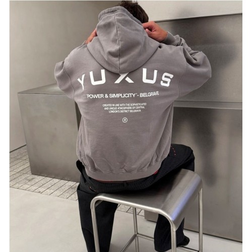 YUXUS NIGHTSHADE BELGRAVE HOOD GRIS