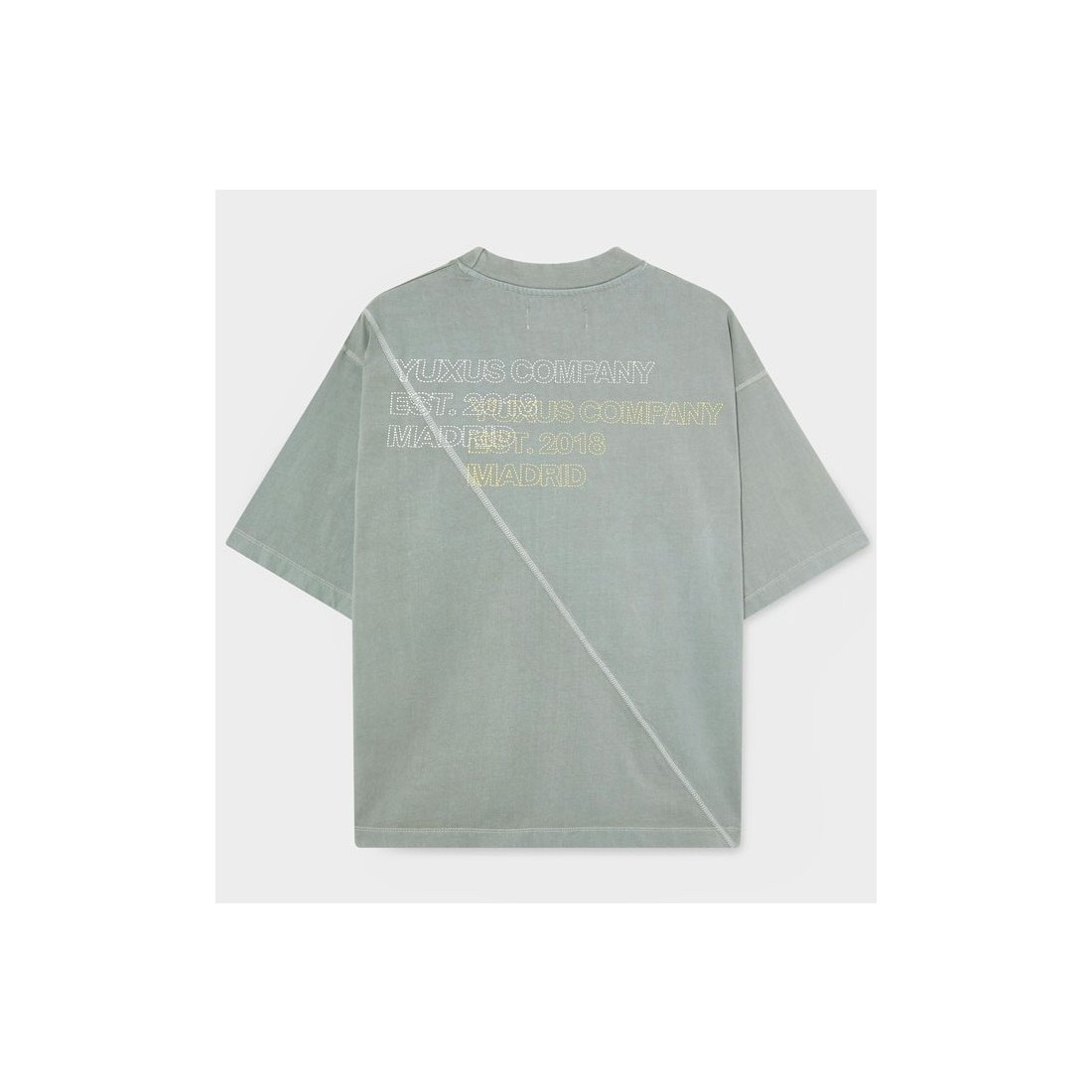 YUXUS CANOE THREADS TEE GRIS