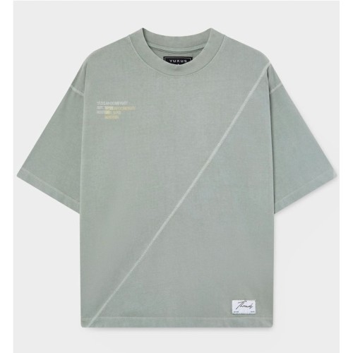 YUXUS CANOE THREADS TEE GRIS 2