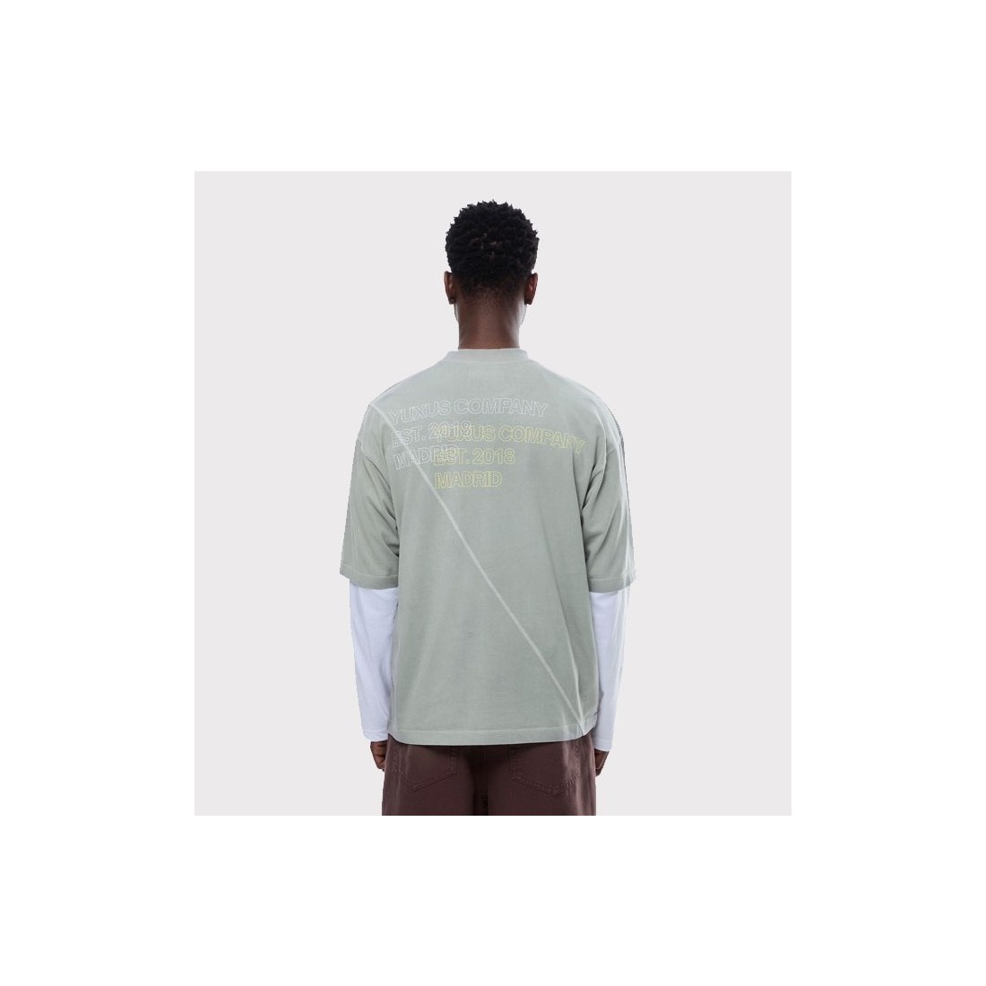 YUXUS CANOE THREADS TEE GRIS