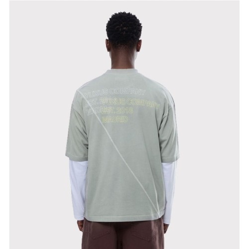 YUXUS CANOE THREADS TEE GRIS