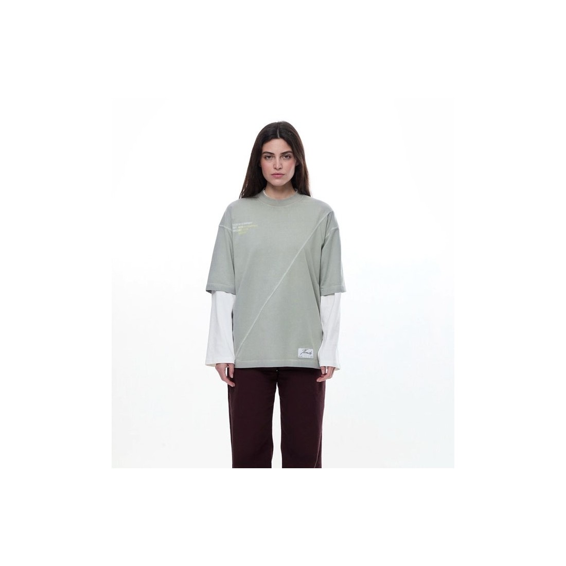 YUXUS CANOE THREADS TEE GRIS