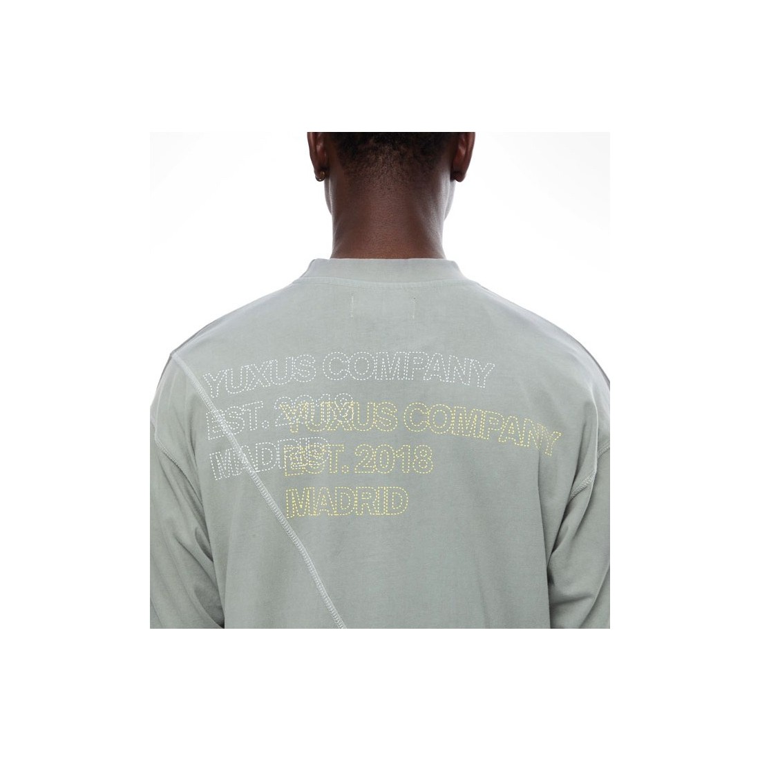 YUXUS CANOE THREADS TEE GRIS