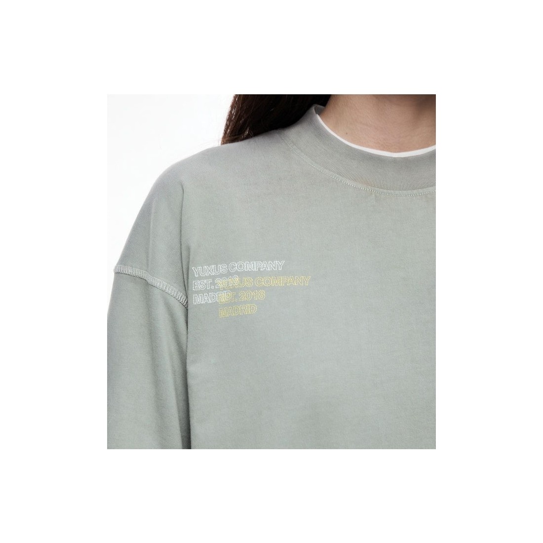 YUXUS CANOE THREADS TEE GRIS