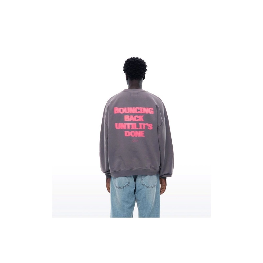 YUXUS AREA STAMINA CREWNECK GRIS