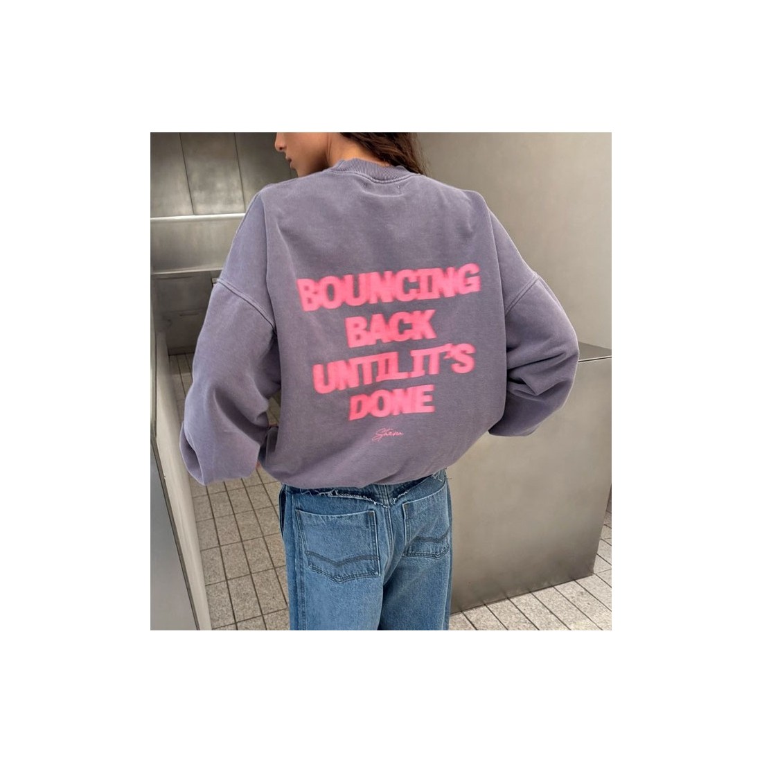 YUXUS AREA STAMINA CREWNECK GRIS