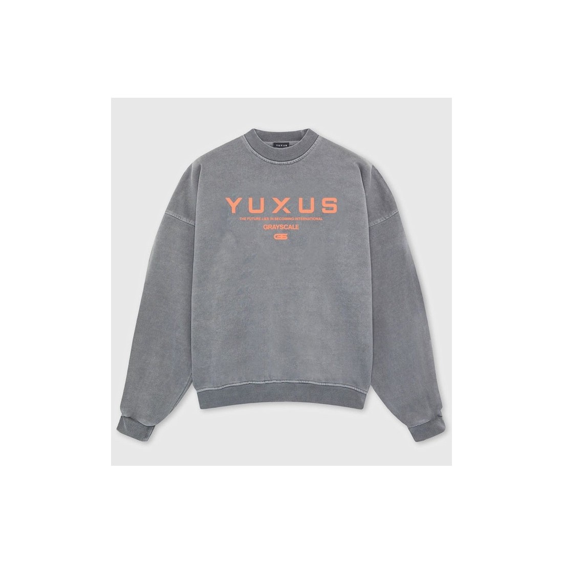 YUXUS DIM GRAYSCALE CREWNECK GRIS