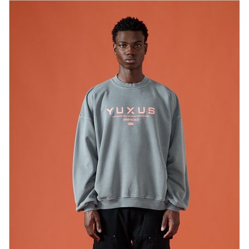 YUXUS DIM GRAYSCALE CREWNECK GRIS