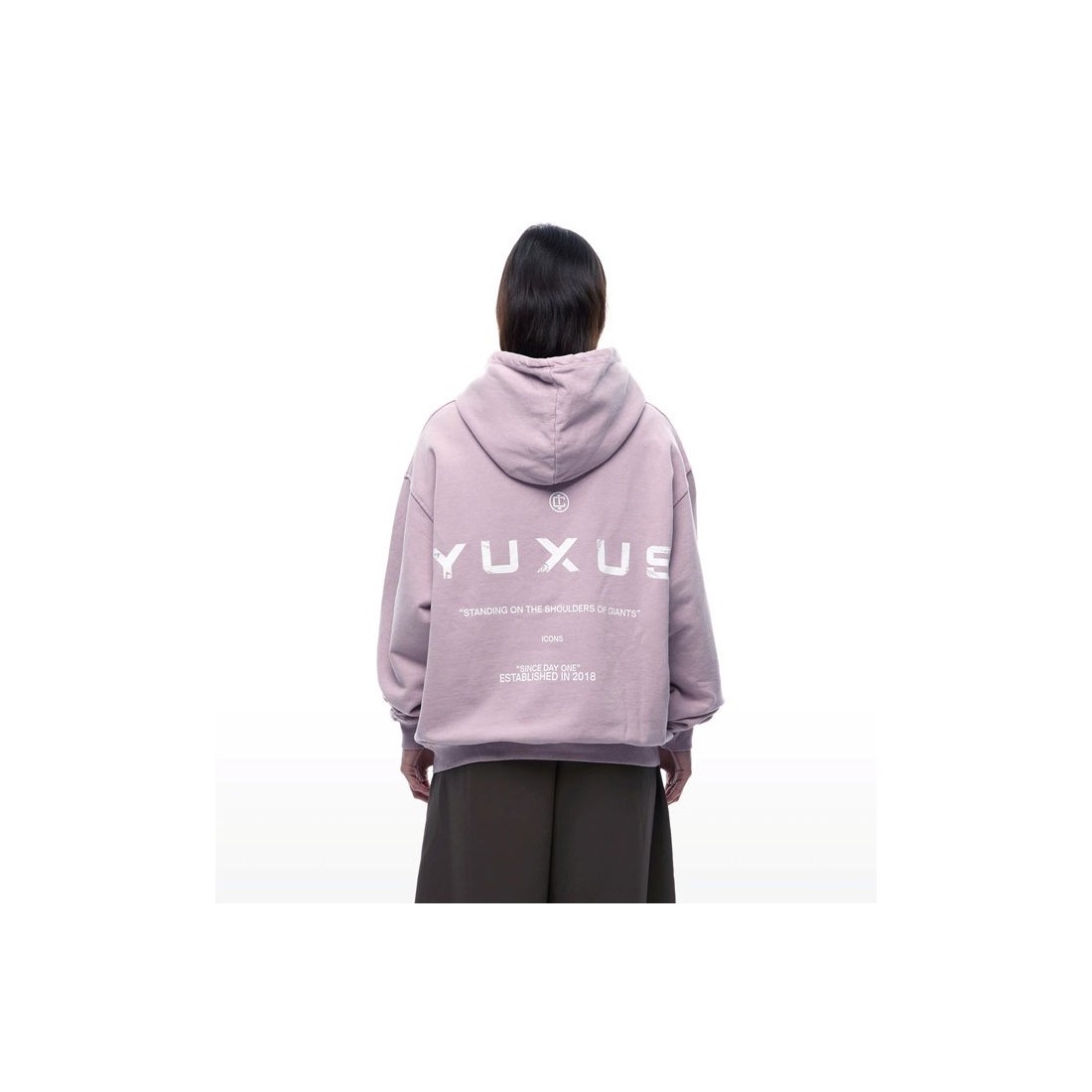 YUXUS BLOSSOM ICONS HOODIE ROSADO