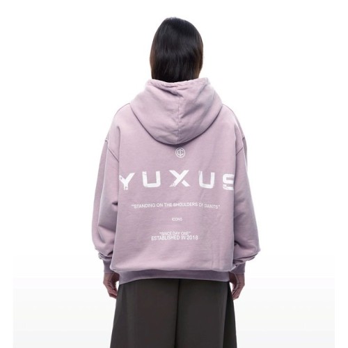 YUXUS BLOSSOM ICONS HOODIE ROSADO