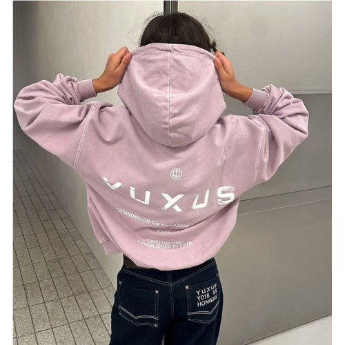 YUXUS BLOSSOM ICONS HOODIE ROSADO