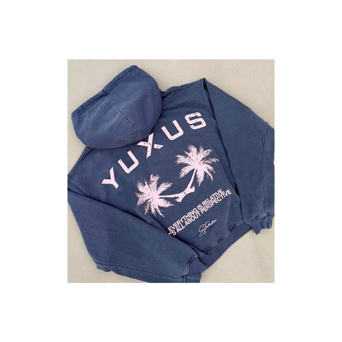 YUXUS STAMINA PYRO HOODIE AZUL