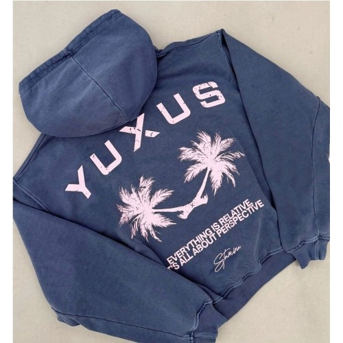 YUXUS STAMINA PYRO HOODIE AZUL