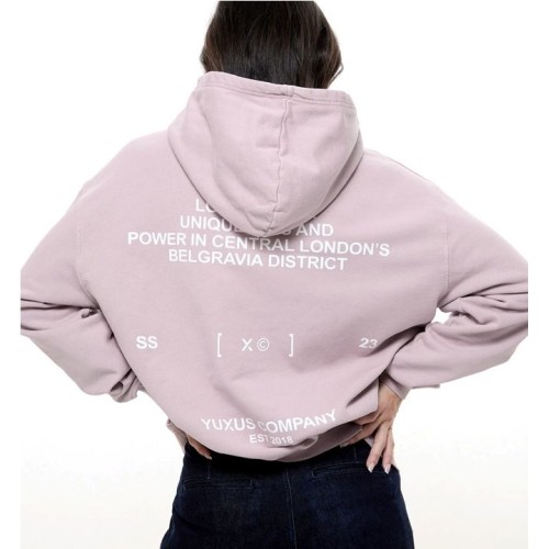 YUXUS BELGRAVE LAVENDER HOODIE LAVANDA