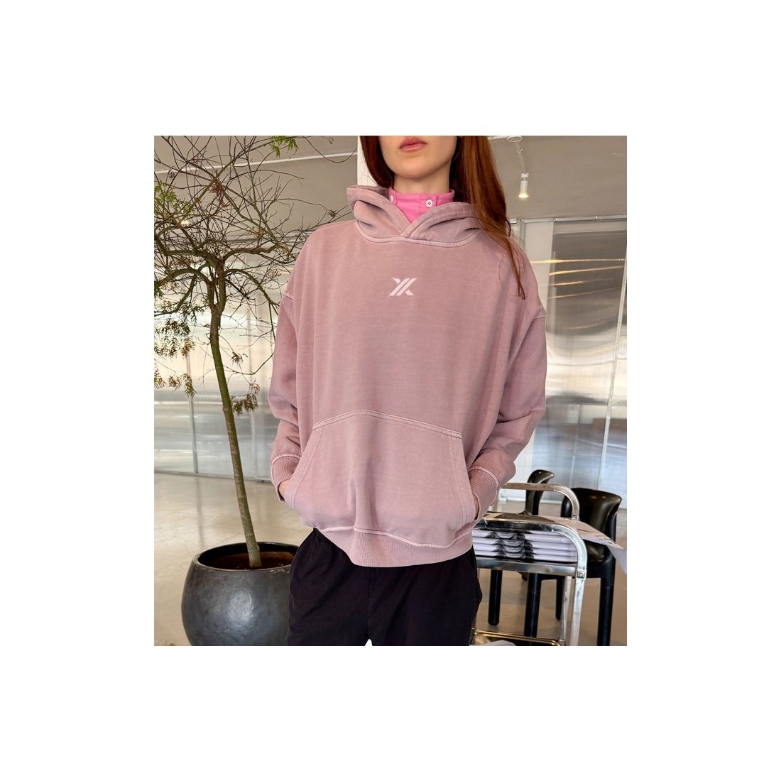 YUXUS BELGRAVE LAVENDER HOODIE LAVANDA