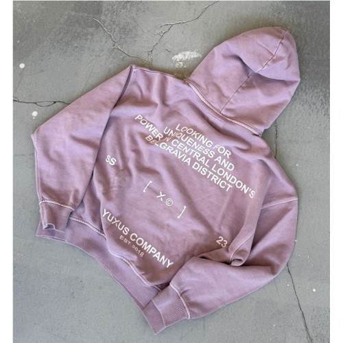 YUXUS BELGRAVE LAVENDER HOODIE LAVANDA