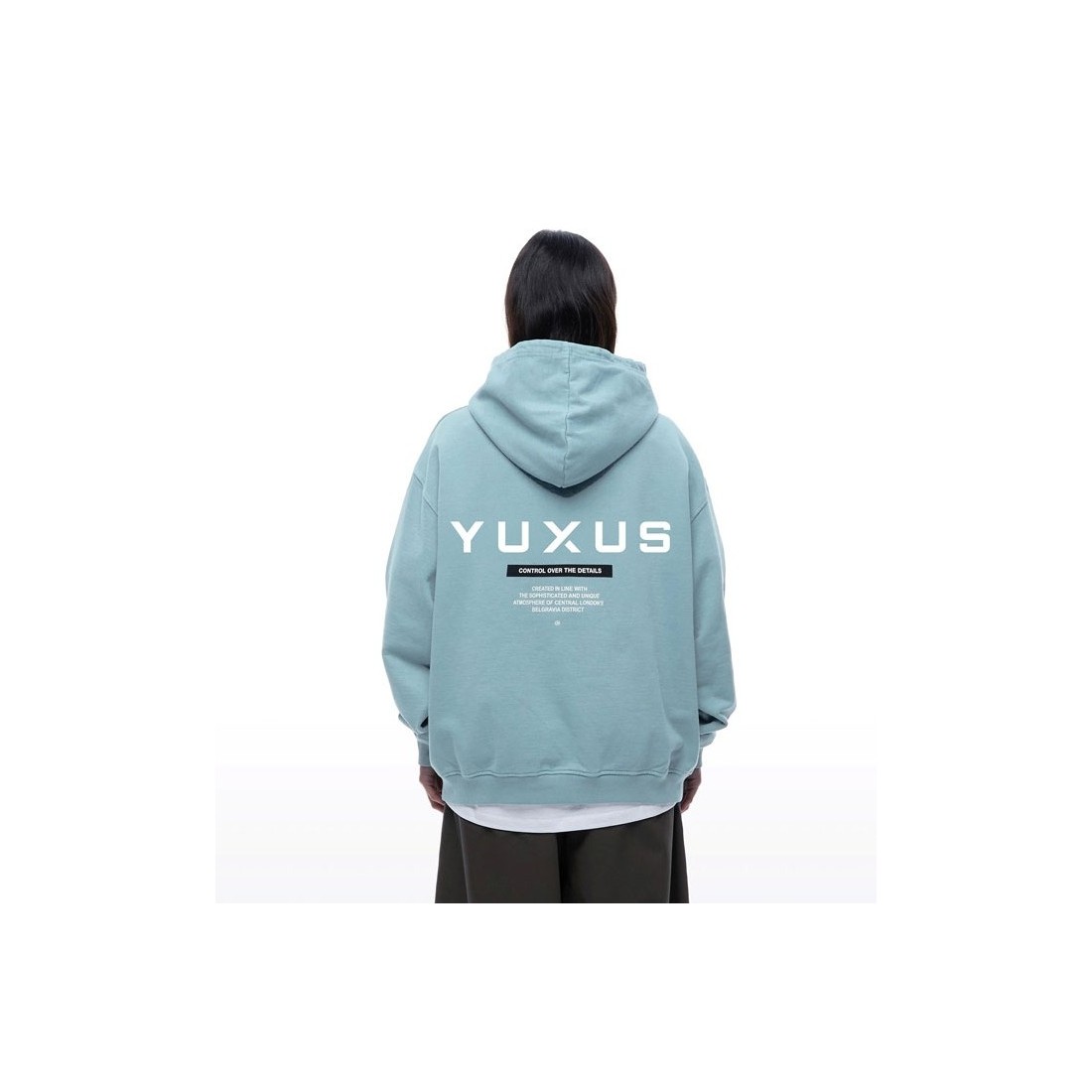 YUXUS BERLGRAVE ARCTIC HOODIE AZUL