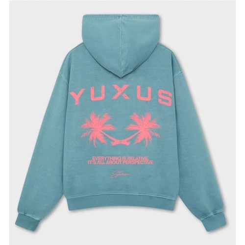 YUXUS STAMINA LACE HOODIE AZUL