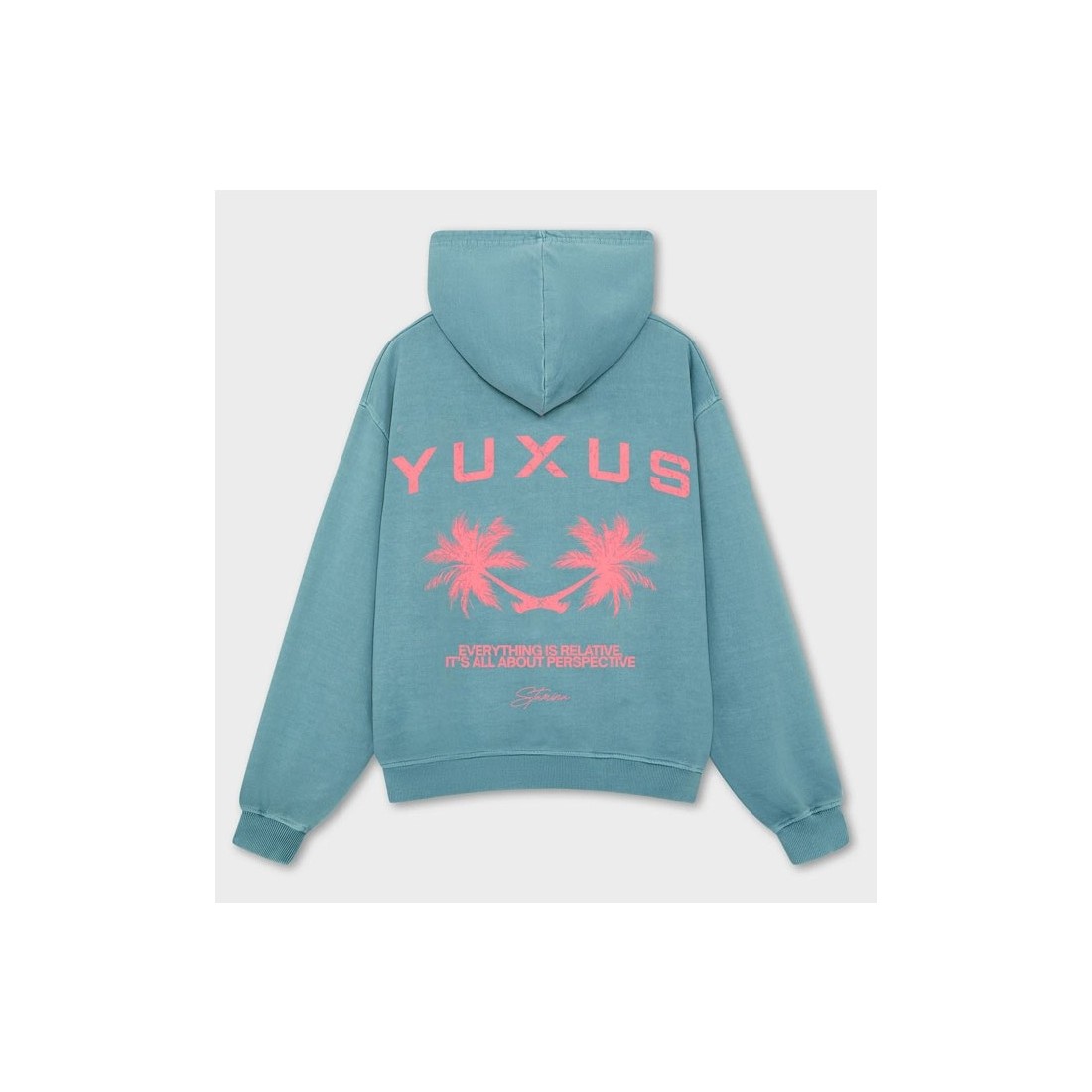 YUXUS STAMINA LACE HOODIE AZUL