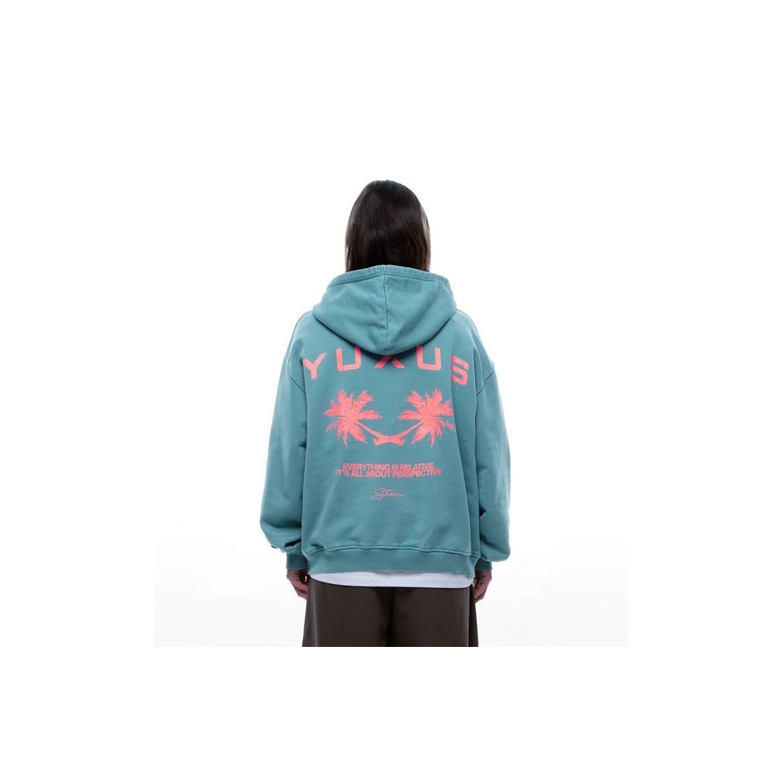YUXUS STAMINA LACE HOODIE AZUL