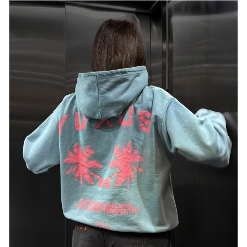 YUXUS STAMINA LACE HOODIE AZUL