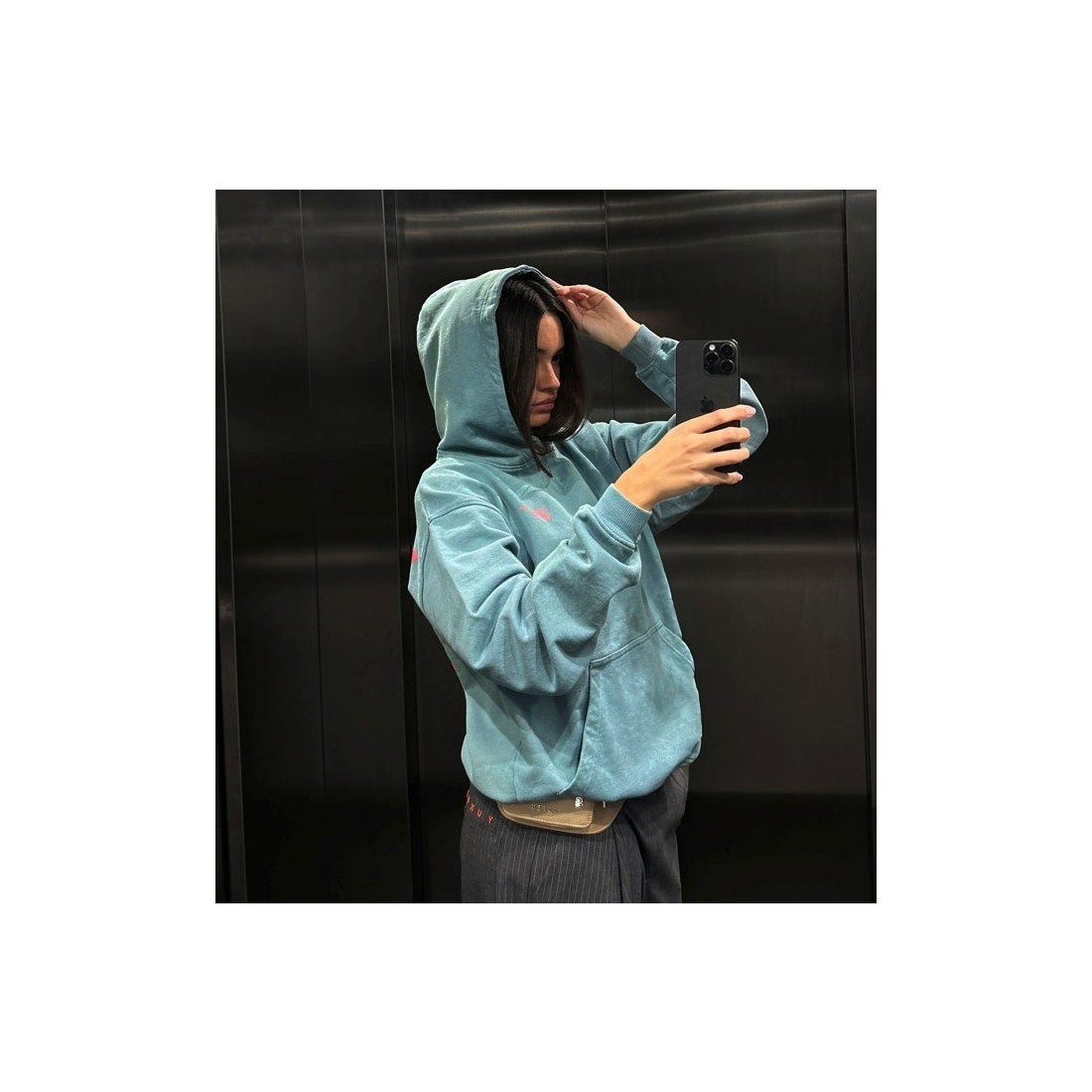 YUXUS STAMINA LACE HOODIE AZUL