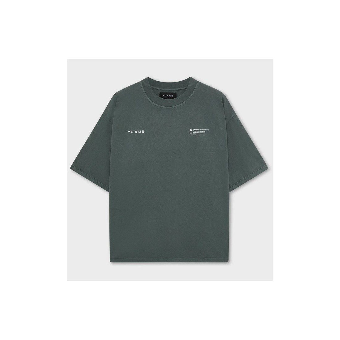 YUXUS BELGRAVE JADE TEE VERDE