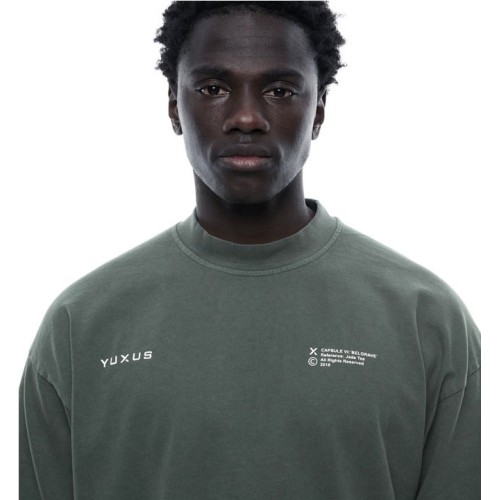 YUXUS BELGRAVE JADE TEE VERDE