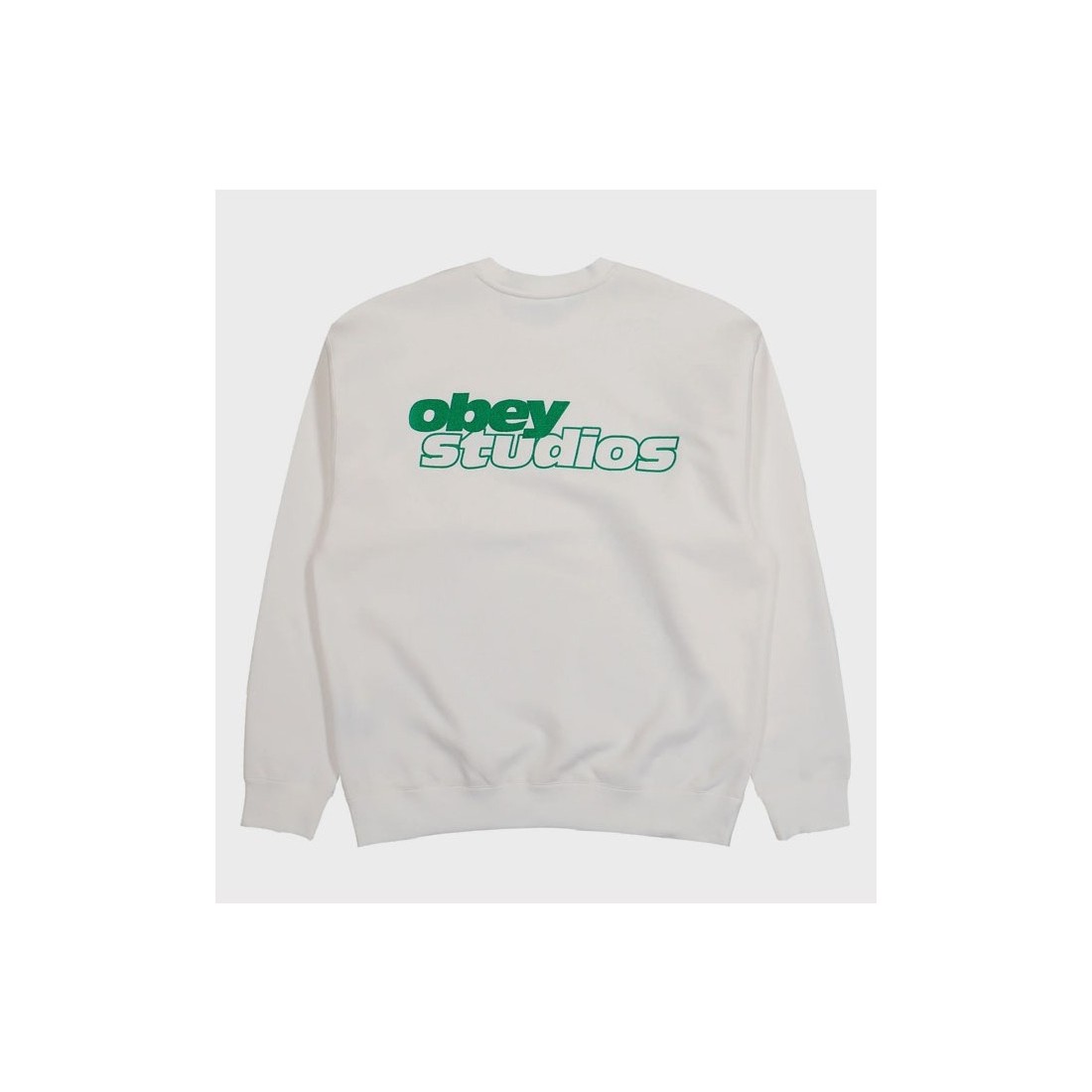 OBEY TONIC CREWNECK BLANCO