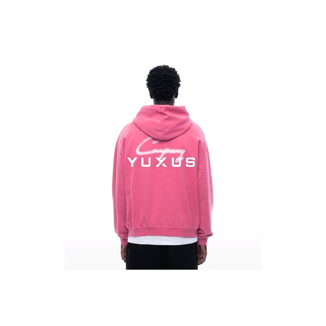 YUXUS AZALEA PATTERNS HOODIE ROSADO