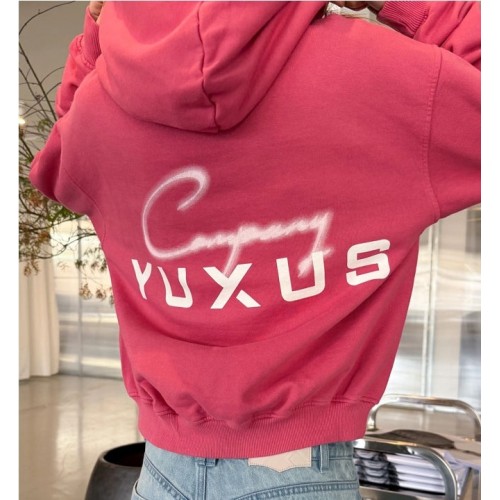 YUXUS AZALEA PATTERNS HOODIE ROSADO