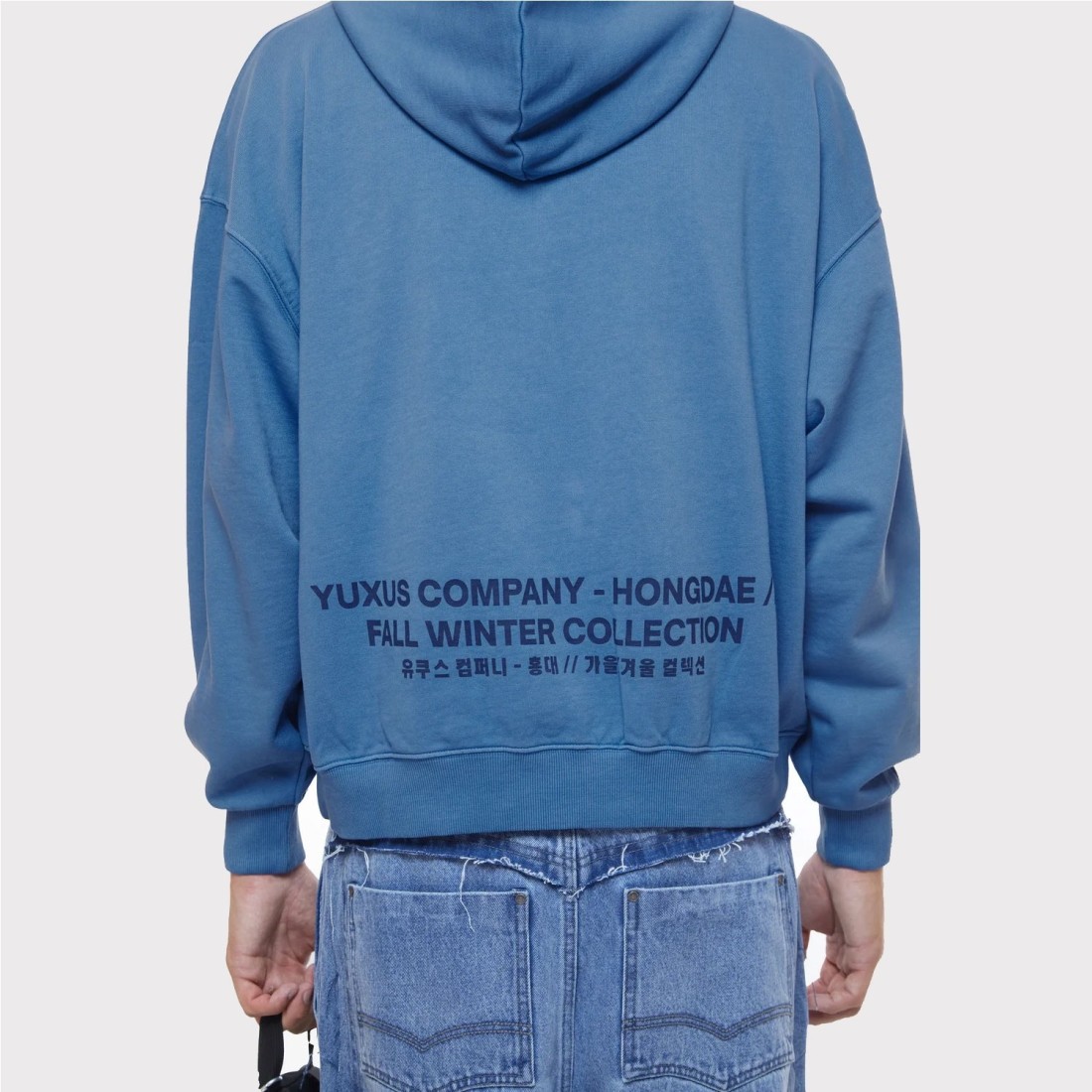 YUXUS CASCADE HONGDAE HOODIE AZUL