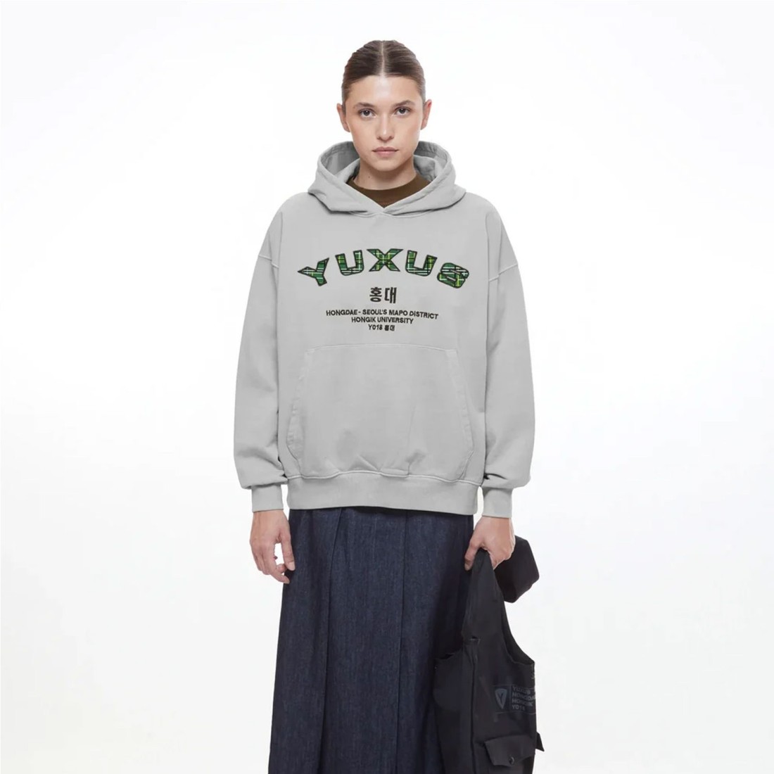 YUXUS CRAG HONGDAE HOODIE GRIS