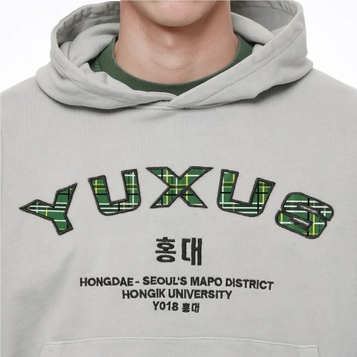 YUXUS CRAG HONGDAE HOODIE GRIS