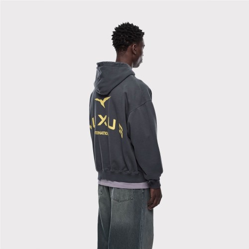 YUXUS FOGGY GENESIS HOODIE GRIS OSCURO