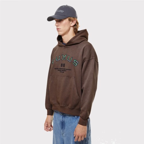 YUXUS SIENNA HONGDAE HOODIE MARRON