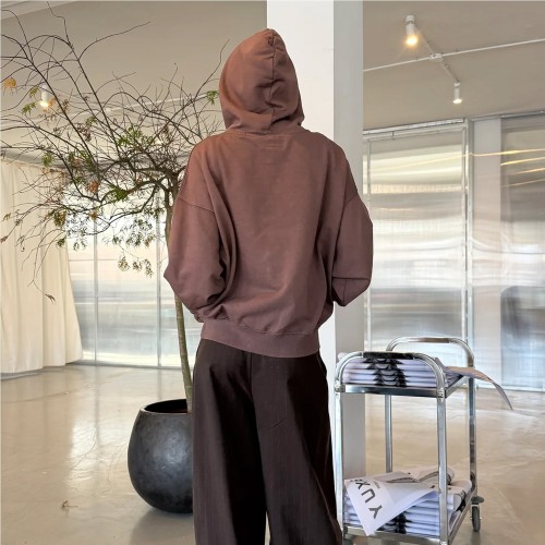 YUXUS SIENNA HONGDAE HOODIE MARRON