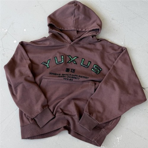 YUXUS SIENNA HONGDAE HOODIE MARRON